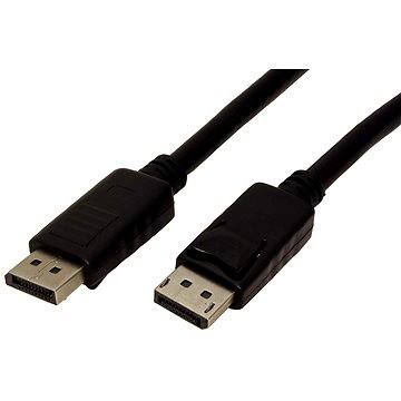 Obrázok Kábel DisplayPort DP(M) - DP(M), 2m, černý