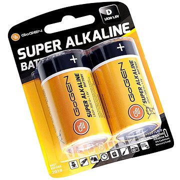 Obrázok Gogen D LR20 Super Alkaline 2 (GOGR20ALKALINE2)