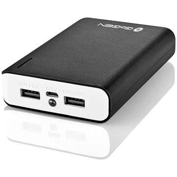 Obrázok Gogen Power Bank 10000 mAh bielo-čierna (GOGPB100002BW)