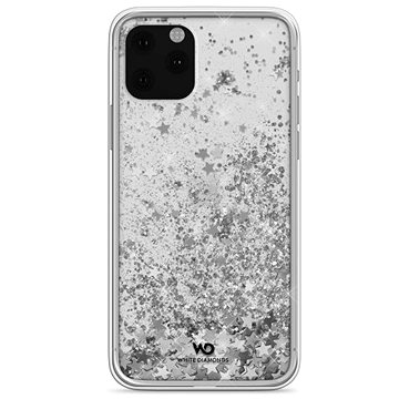 Obrázok White Diamonds Sparkle Case pro iPhone 11 Pro - stříbrné hvězdy (WD1400SPK12)