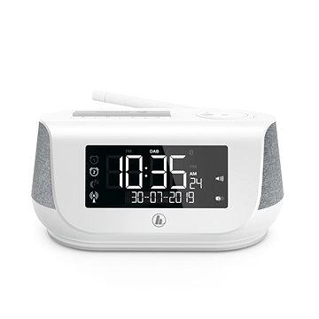 Obrázok DAB+ stolné rádio Hama DR36SBT, AUX, Bluetooth, DAB+, USB, biela