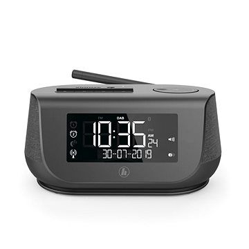 Obrázok DAB+ stolné rádio Hama DR36SBT, AUX, Bluetooth, DAB+, USB, čierna