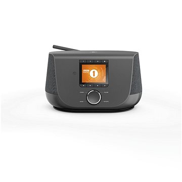 Obrázok Hama digitálne rádio DIR3300SBT, FM/DAB/DAB+/internetové rádio/ovládanie aplikáciou, Bluetooth, čier