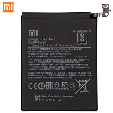 Obrázok Xiaomi BN46 Original Baterie 4000mAh (Bulk) 8596311047329