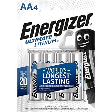 Obrázok Energizer Ultimate Lithium AA/4 (639155)