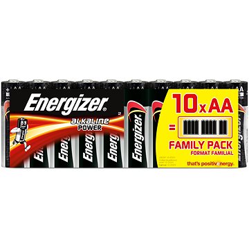 Obrázok Energizer Family Pack AA / 10 (627500)