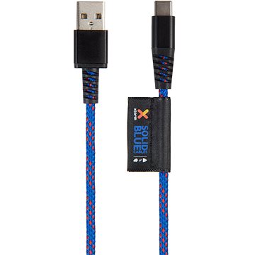 Obrázok Kábel USB na USB-C Xtorm Solid Blue CS030 modrý extra odolný