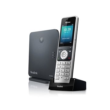 Obrázok Yealink W60P, IP DECT báze+ručka, PoE, 2,4