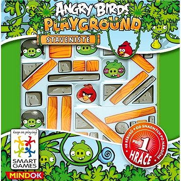 Obrázok MINDOK Dětské hlavolamové smart hry - Angry Birds: Staveniště