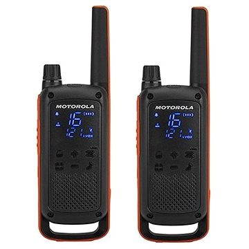 Obrázok Motorola TLKR T82, oranžová/čierna (5031753007232)