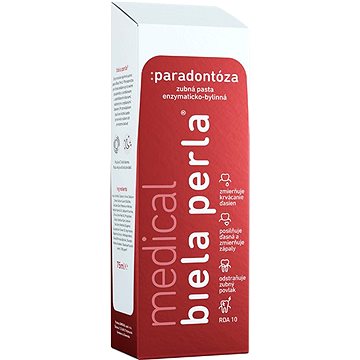 Obrázok Biela perla Paradontóza zubná pasta 1x75 ml