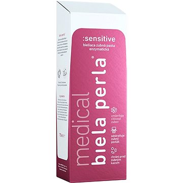 Obrázok Biela perla Sensitive bieliaca zubná pasta 1x75 ml