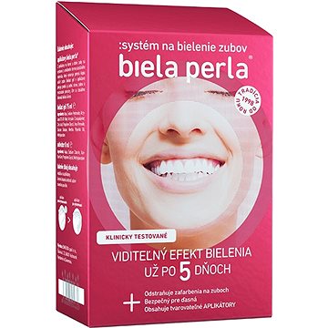 Obrázok Biela perla Systém na bielenie zubov (aplikátory, aktivátor 8ml, bieliaci gél 75 ml ) set