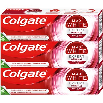 Obrázok COLGATE Max White Expert Original 3× 75 ml (8590232000739)