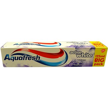 Obrázok Aquafresh Active White 125 ml bieliaca zubná pasta unisex