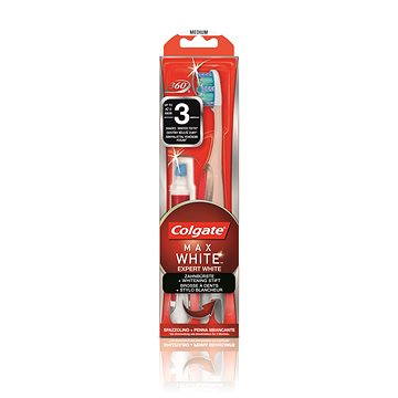 Obrázok Colgate Max White Expert White zubná kefka + bieliace pero (8718951056039)