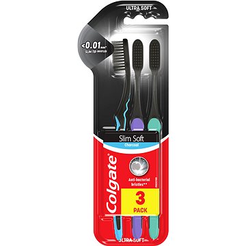 Obrázok Colgate Slim Soft Charcoal 3 ks (8718951061460)