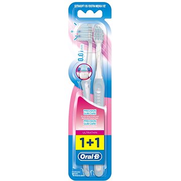 Obrázok Oral-B Ultrathin Precision Gum Care Extra Soft 2 ks  (3014260097028)