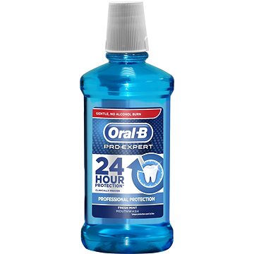 Obrázok Oral-B Pro-Expert PROFESSIONAL PROTECTION ústna voda, Fresh mint, 500 ml