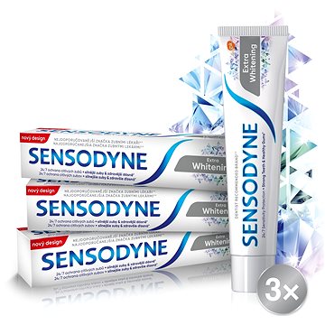 Obrázok SENSODYNE Extra Whitening 3x75 ml (34023)