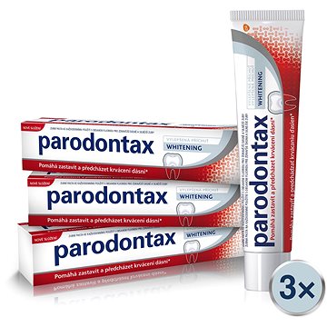 Obrázok PARODONTAX Whitening 3x75 ml (34020)