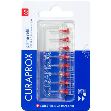 Obrázok CURAPROX CPS 07 prime refill červená