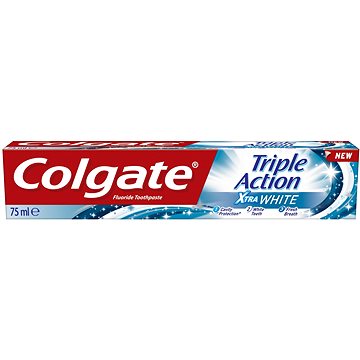 Obrázok Colgate Triple Action Xtra White bieliaca zubná pasta s fluoridom 75 ml