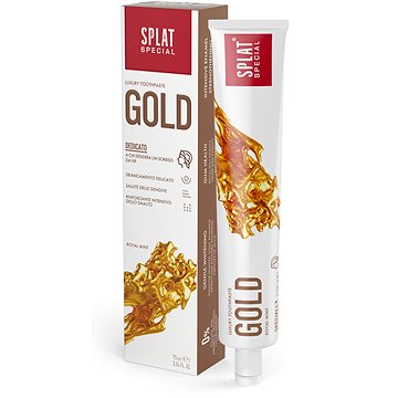 Obrázok Splat Special Gold bieliaca zubná pasta príchuť Rose Champagne 75 ml