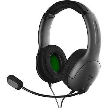 Obrázok PDP LVL40 Wired Headset – čierny – Xbox One (708056065720)