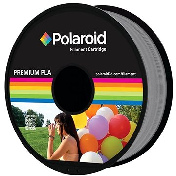 Obrázok Polaroid 1kg Universal Premium PLA filament, 1.75mm/1kg - Silver PL-8007-00