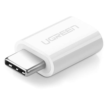 Obrázok Ugreen USB-C (M) to micro USB (F) OTG Adaptér White (30154)