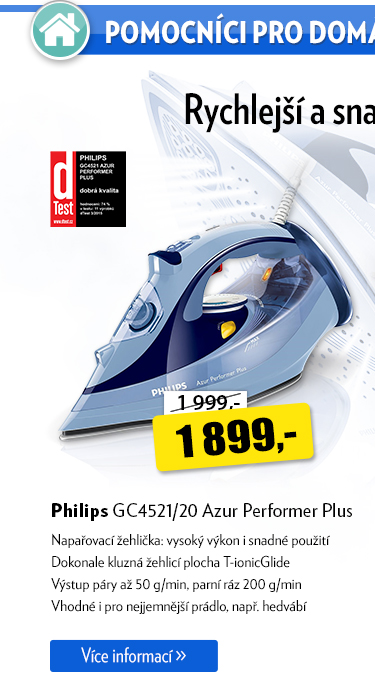 Žehlička Philips GC4521/20 Azur Performer Plus