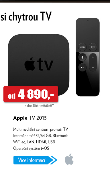 Multimediální centrum Apple TV 2015