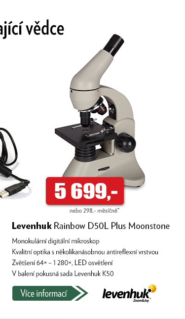 Mikroskop Levenhuk Rainbow D50L Plus Moonstone
