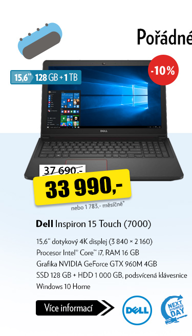 Notebook Dell Inspiron 15 Touch