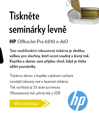 Tiskárna HP OfficeJet Pro 6830 e-AiO