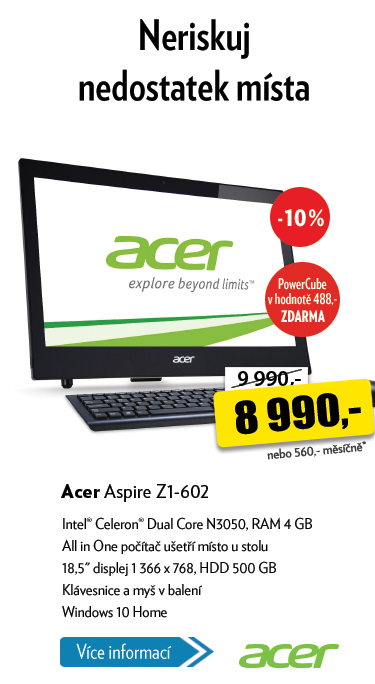 Počítač Acer Aspire Z1-602