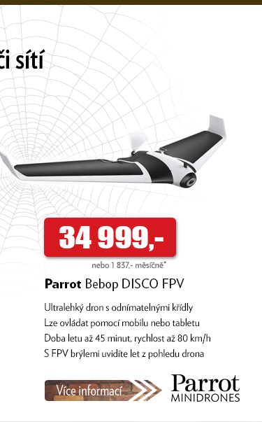 Dron Parrot Behop DISCO FPV