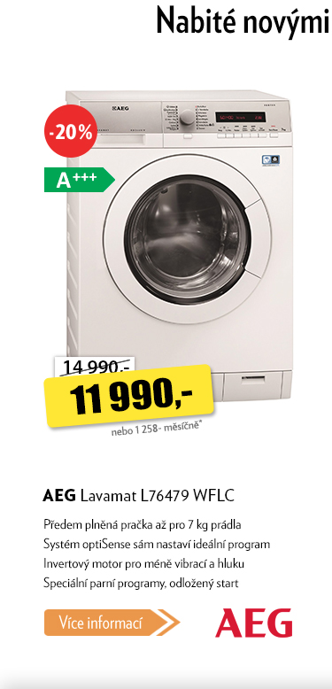 Pračka AEG Lavamat L76479 WFLC
