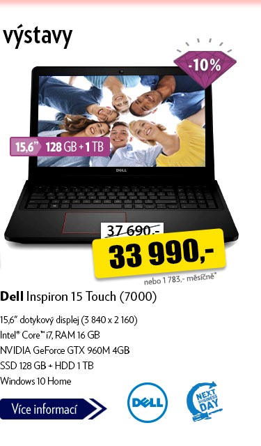 Notebook Dell Inspiron 15 Touch
