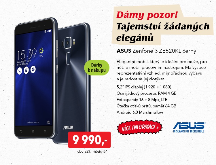 Smartphone Asus Zenfone 3 ZE520KL