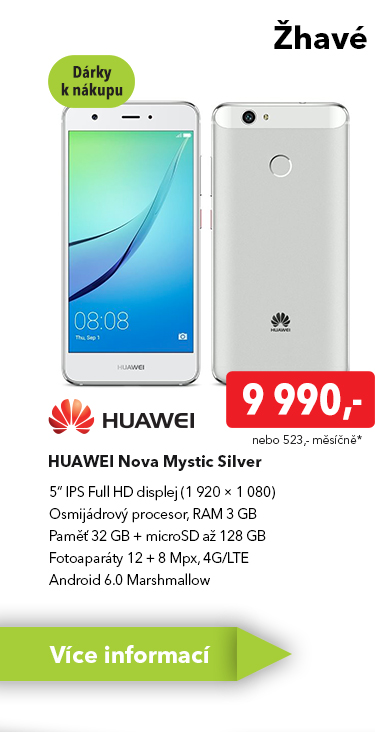 Smartphone Huawei Nova Mystic Silver
