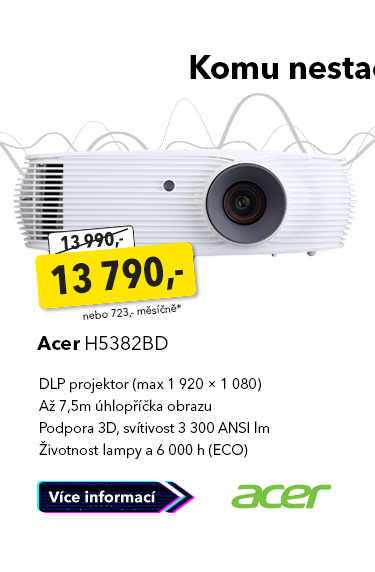 DLP projektor Acer H5382BD