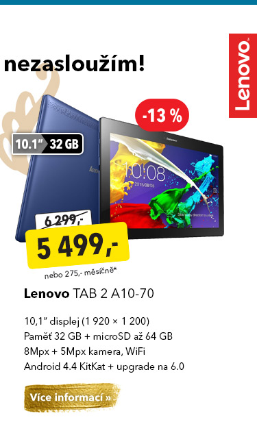 Tablet Lenovo TAB 2 A10-70