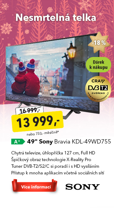 TV Sony Bravia KDL-49WD755