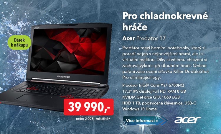 Notebook Acer Predator 17