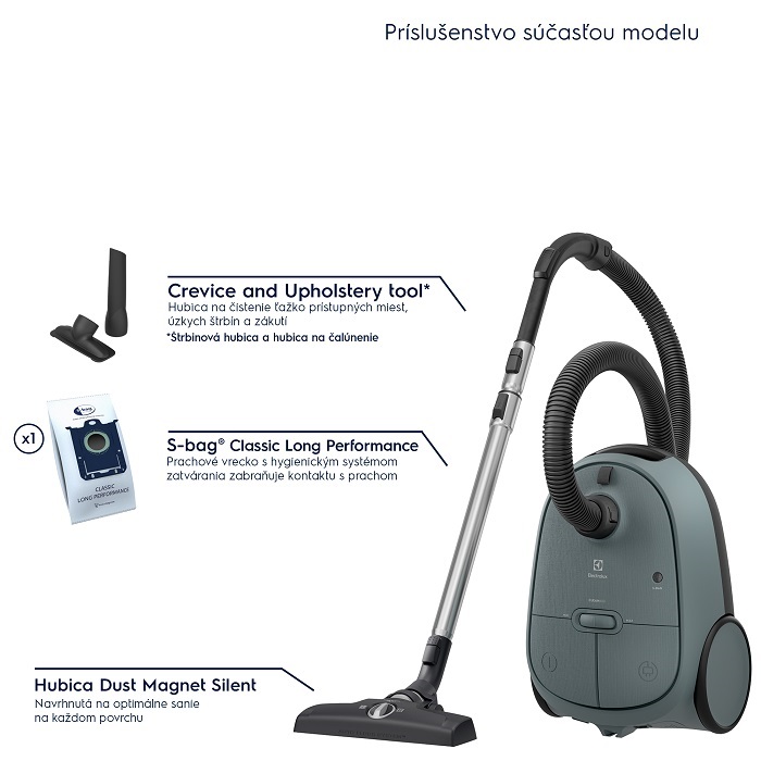 Vreckový vysávač Electrolux 600 Clean EB61C1OG