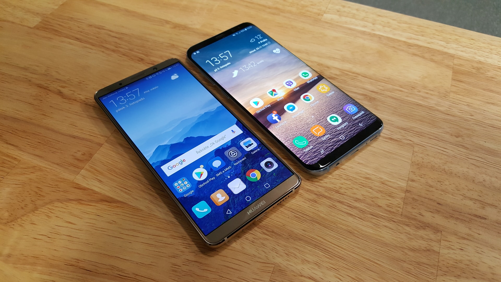 Huawei mate 10 pro vs samsung s8