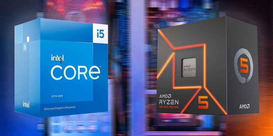 AMD Ryzen 5 7600 vs Intel Core i5-13400F – duel budgetových procesorů
