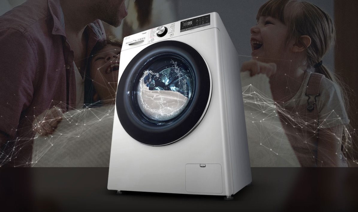 LG TwinWash pračka vypere najednou dvě várky prádla